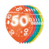 Ballonnen - 50 jaar - 5 stuks