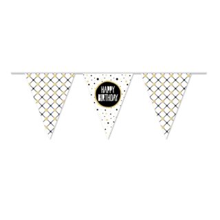 Slinger 'Happy Birthday' Goud - 10 Meter