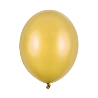 gouden ballon met metallic effect