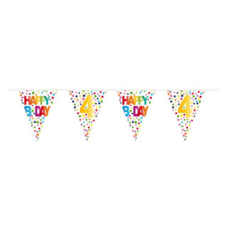 Slinger ‘Happy Birthday 4’ Confetti - 10 Meter