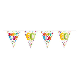 Slinger ‘Happy Birthday 60’ Confetti - 10 Meter