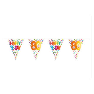 Slinger ‘Happy Birthday 80’ Confetti - 10 Meter