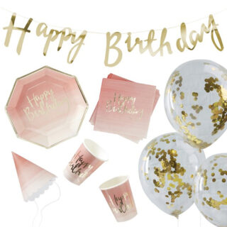 Party Box ‘Happy Birthday’ Ombre