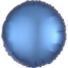 Folieballon Rond Blauw Matte - 43 Centimeter