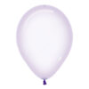 Ballonnen Crystal Pastel Lila - 5 stuks