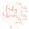 Ballonnen Babyshower Roze Clear - 6 stuks