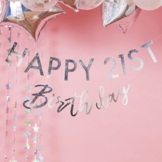 Letterbanner Birthday Customisable - 1.75 m