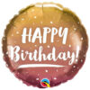 Folieballon ‘Happy Birthday’ Ombre - 45 Centimeter