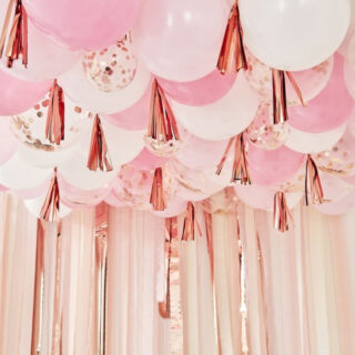 Ballonnen plafond Kit - Blush & Rosé Goud