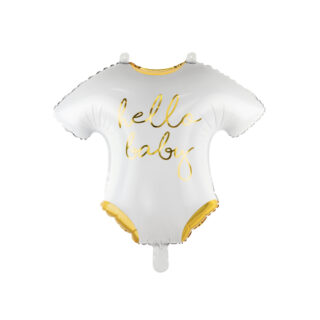 Folieballon Hello Baby Romper - 45 cm
