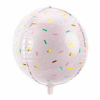 Folieballon Rond Hagelslag - 40cm