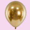 Latex goudkleurige glanzende ballon