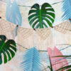 Slinger Tropische Bladeren Multicolor - 2.5 meter