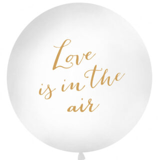 Reuze Ballon Love is in the air XL- 100 cm