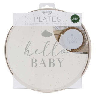 Bordjes Hello Baby - 8 stuks