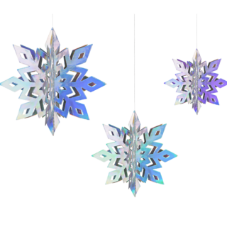 sneeuw kristallen versiering