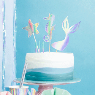 Cocktailprikkers Zeemeermin & Zeepaardje - Iridescent