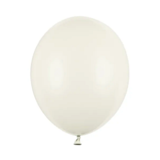 cremekleurige ballon van latex