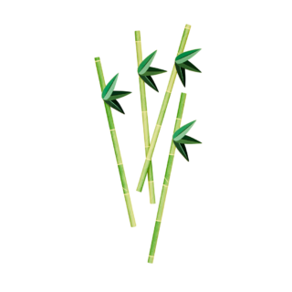 bamboe rietjes