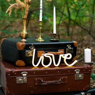 lichtgevend bordje love