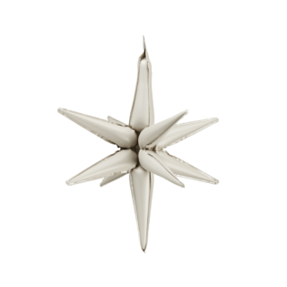 beige 3d ster