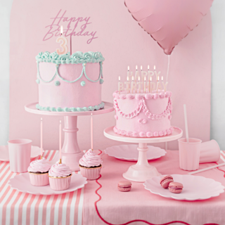 roze feestversiering
