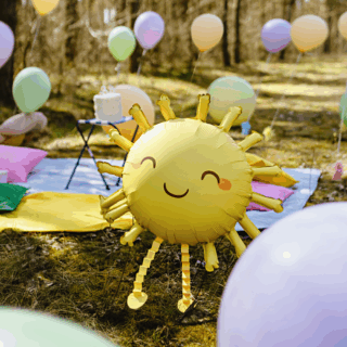 folieballon zonnetje
