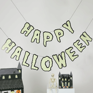 slinger happy halloween glow in the dark