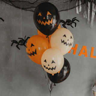 pompoen halloween ballonnen