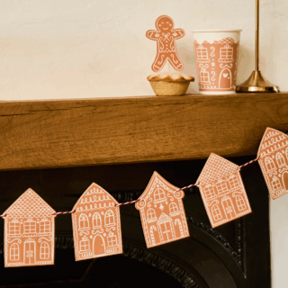 gingerbread huisjes slinger kerst