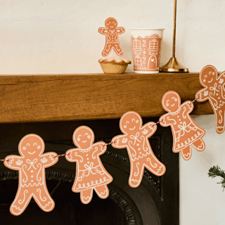 gingerbread poppetjes slinger