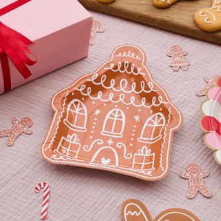 bordjes gingerbread huisje