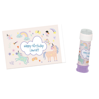 Alternative view of Bellenblaas Stickers - Eenhoorn