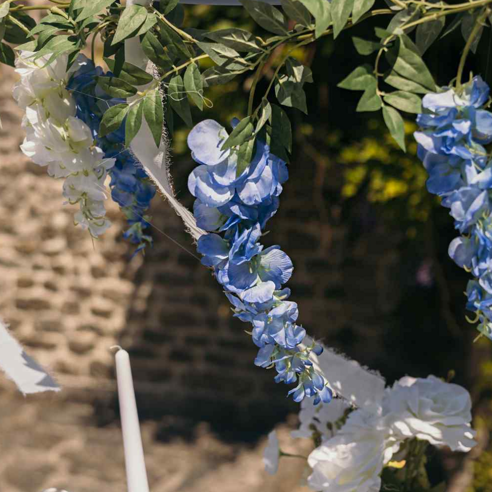 Bloemslinger ‘Blauwe Regen’ – Blauw