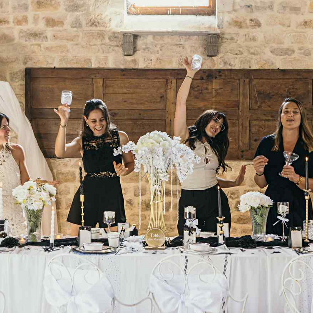 Kaarsenhouder – Zwarte Strik - Afbeelding 4