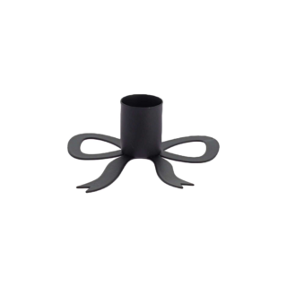 Kaarsenhouder – Zwarte Strik