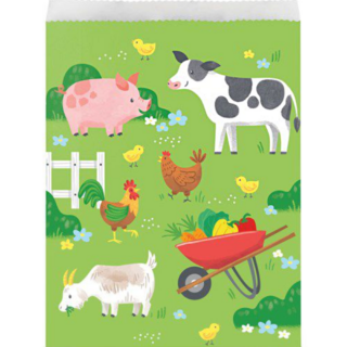 Uitdeelzakjes Boerderijdieren – 8 stuks