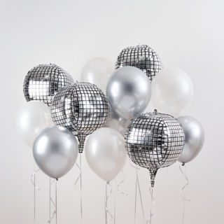 Ballonnenmix Disco - 12 stuks