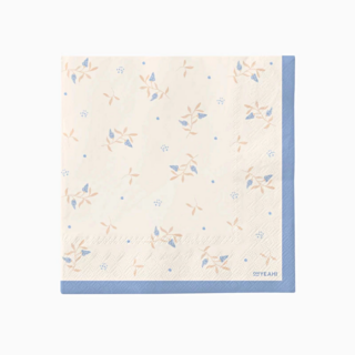 Alternative view of Servetten met Blauwe Bloemen - 20 stuks