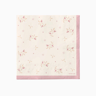 Alternative view of Servetten met Roze Bloemen - 20 stuks