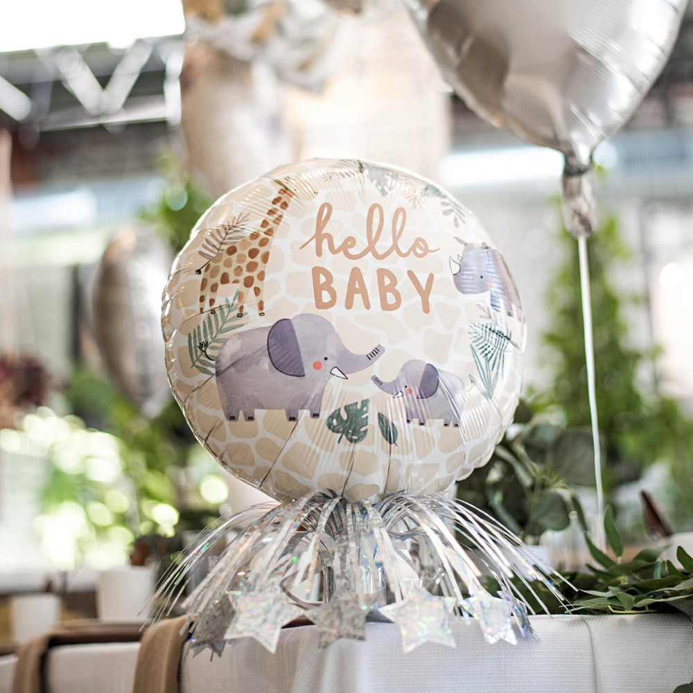 Folieballon - Hello Baby Safari - Afbeelding 2
