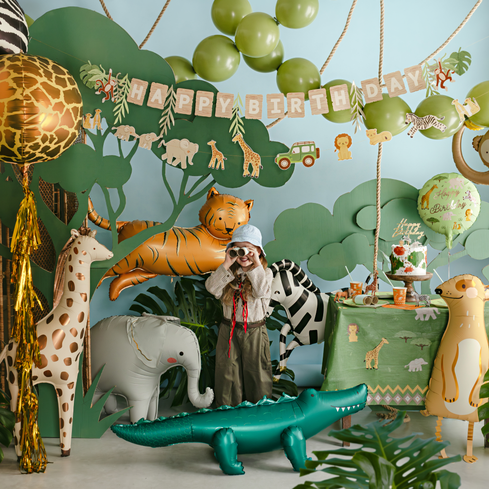 Folieballon Tijger - 100 CM - Afbeelding 5