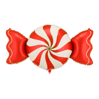 Folieballon Snoepje - Rood