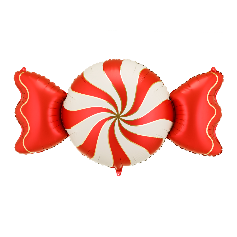 Folieballon Snoepje - Rood