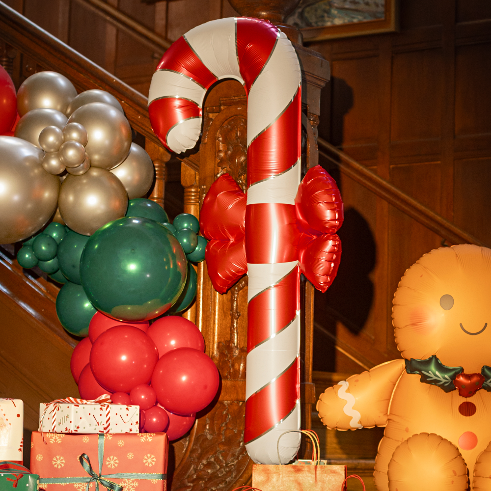 XL Folieballon - Zuurstok met Strik - Afbeelding 2