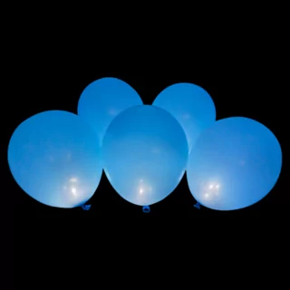 blauwe led ballonnen