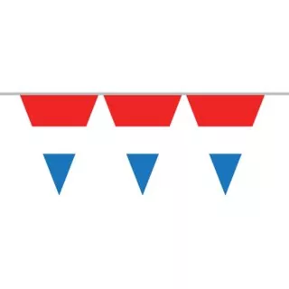 Slinger Rood/Wit/Blauw - 10 meter