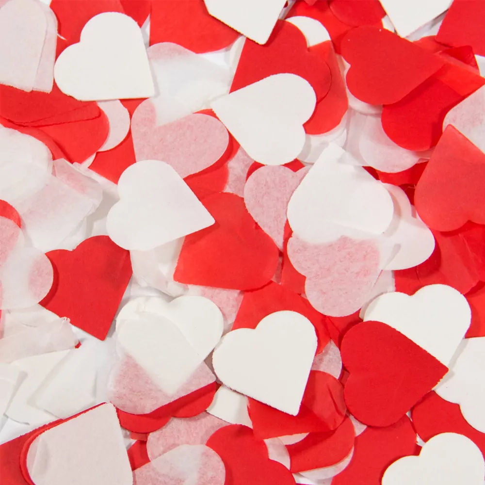 Confetti Shooter Harten - 28 Centimeter