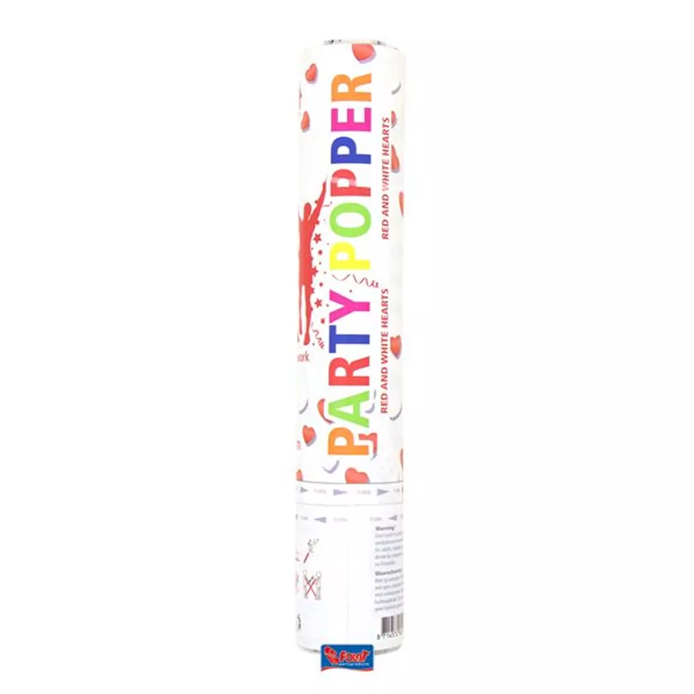 Confetti Shooter Harten - 28 Centimeter