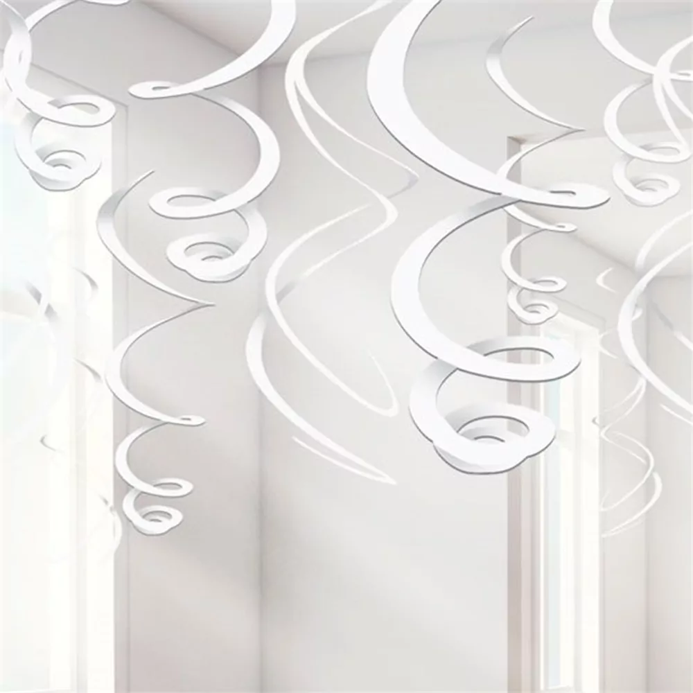 Swirls Wit - 12 stuks